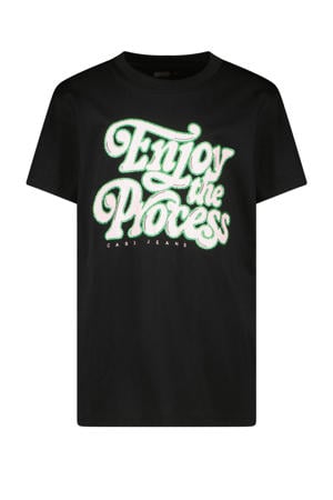T-shirt zwart