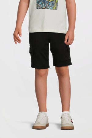 regular sweatshort zwart