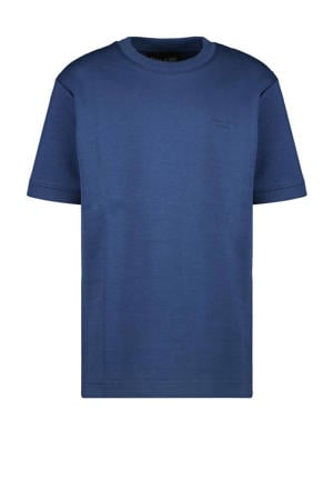 T-shirt marineblauw