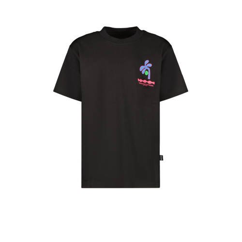 Cars T-shirt zwart Jongens Katoen Ronde hals Backprint - maat 188 afbeelding
