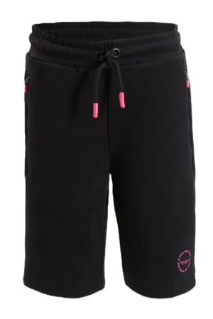 regular sweatshort zwart