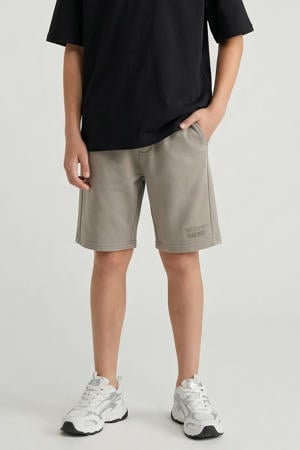 regular sweatshort grijs