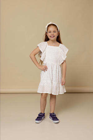 zomerjurk broderie wit