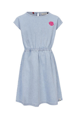 korte jurk blauw