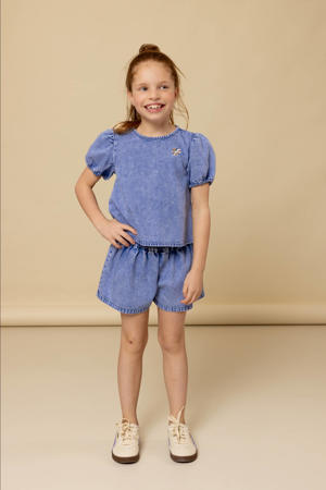 blousetop blauw