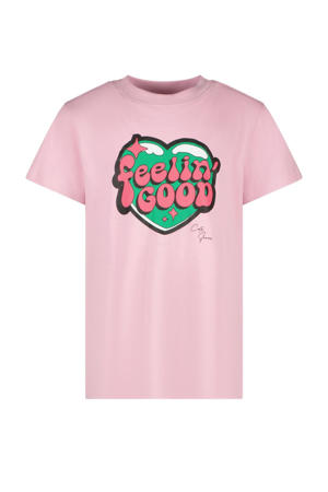 T-shirt lichtroze