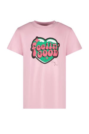 T-shirt lichtroze