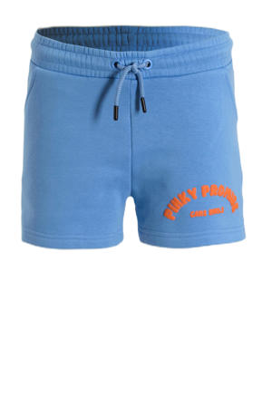 sweatshort lichtblauw