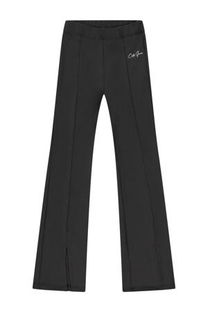 flared broek zwart