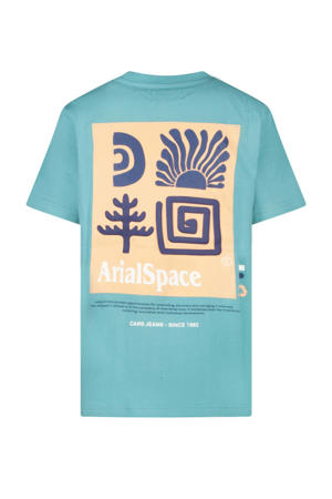 T-shirt petrol