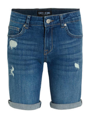 regular denim short medium blue denim