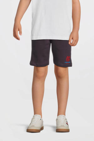regular sweatshort antraciet