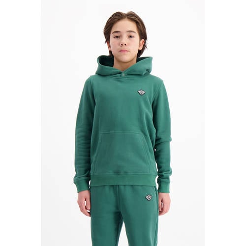 BLACK BANANAS sweater groen Effen