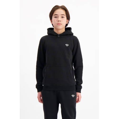 BLACK BANANAS sweater zwart Effen