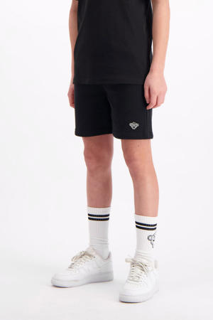 regular sweatshort zwart