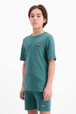 T-shirt petrol