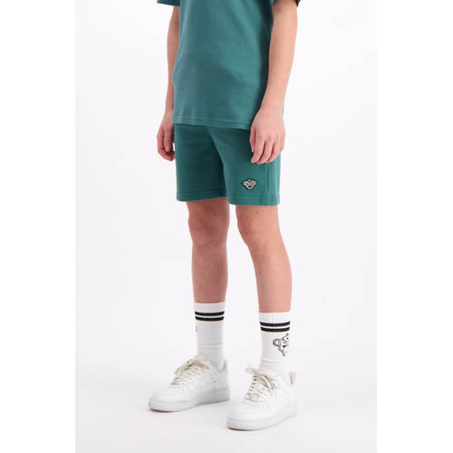 BLACK BANANAS regular sweatshort petrol Korte broek Blauw Jongens Katoen