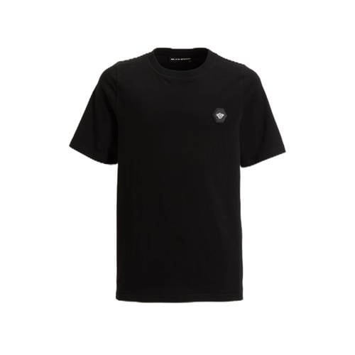 BLACK BANANAS T-shirt zwart Jongens Stretchkatoen Ronde hals Effen