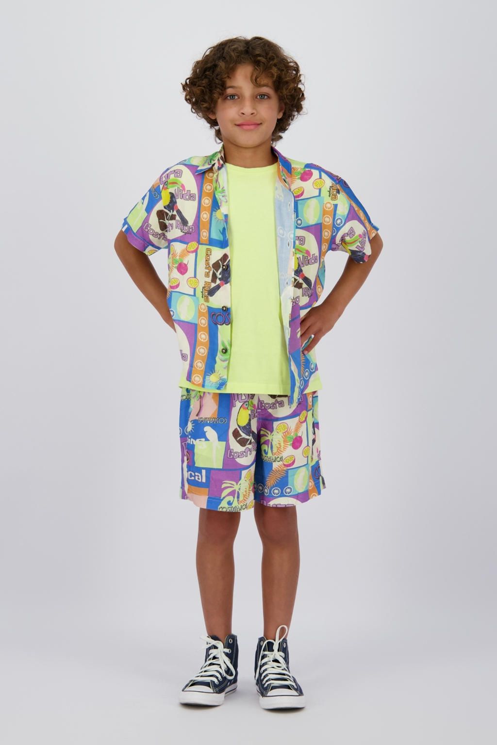 Vingino overhemd blauw