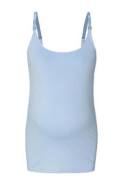 thumbnail: Noppies maternity zwangerschaps- en voedings spaghettitop lichtblauw