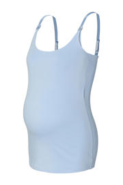 thumbnail: Noppies maternity zwangerschaps- en voedings spaghettitop lichtblauw