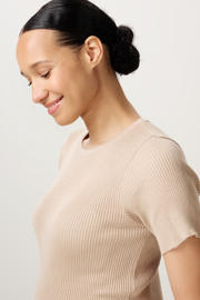 thumbnail: Noppies maternity zwangerschaps T-shirt beige