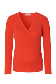 thumbnail: Noppies maternity zwangerschaps- en voedings blousetop rood