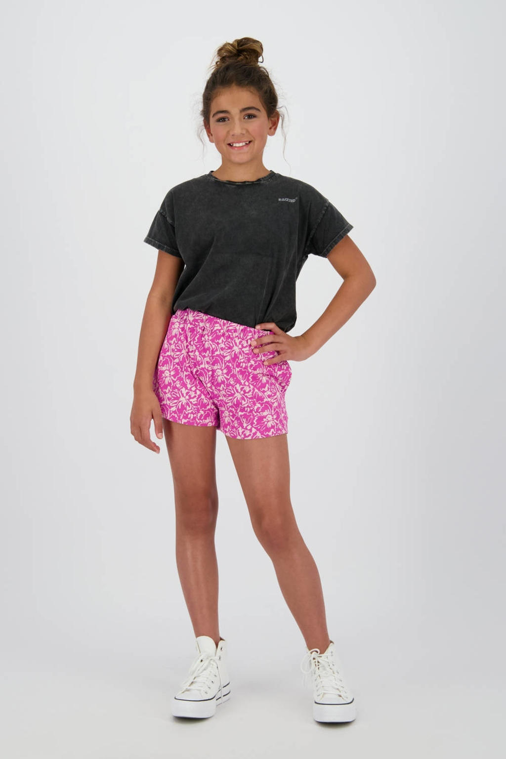 Raizzed loose casual short roze