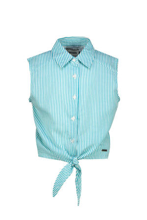 blouse zeeblauw