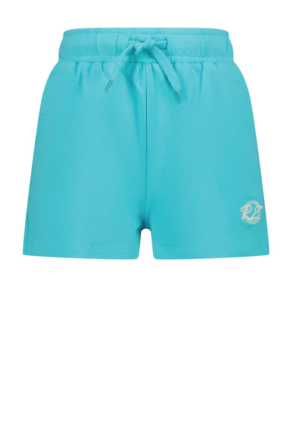Blauwe meisjes Raizzed relaxed sweatshort met regular waist, elastische tailleband met koord en printopdruk