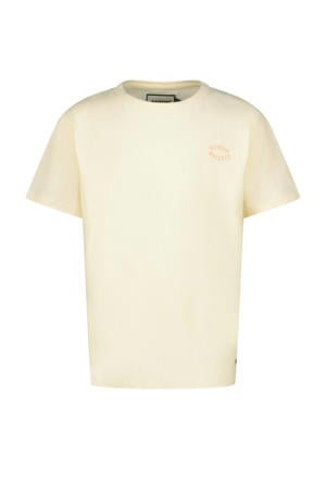 T-shirt lichtgeel
