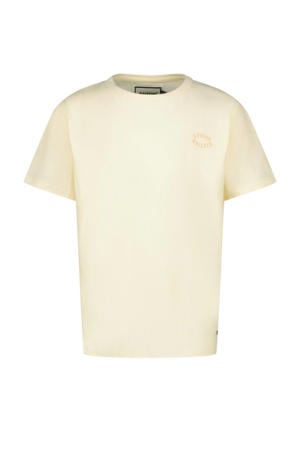 T-shirt lichtgeel
