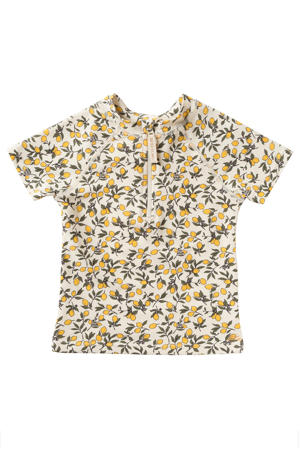 UV T-shirt lemons ecru/geel/groen