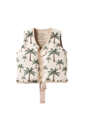 zwemvest Crown Tree ecru/groen
