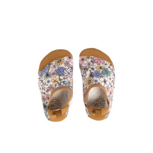 waterschoentjes roze/groen/beige