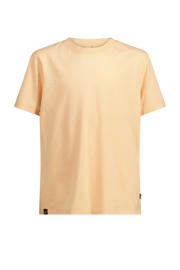 thumbnail: Oranje jongens America Today T-shirt van katoen met effen, korte mouwen en ronde hals
