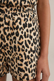 thumbnail: WE Fashion straight sweatshort beige
