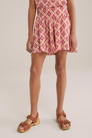 loose casual short roze