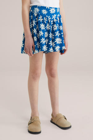 loose casual short blauw