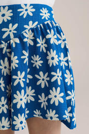thumbnail: WE Fashion loose casual short blauw