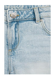 thumbnail: WE Fashion denim straight short light blue denim