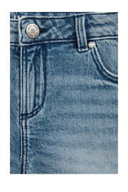 thumbnail: WE Fashion denim straight short medium blue denim