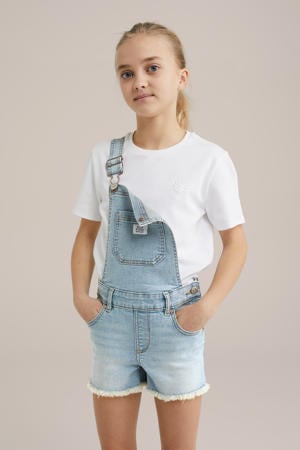 slim tuinbroek lichtblauw