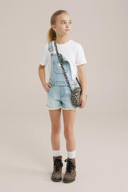 thumbnail: WE Fashion tuinbroek light blue denim