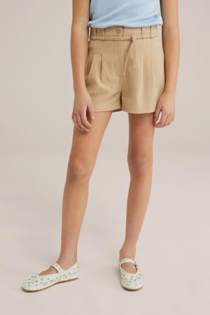 paperbag short beige