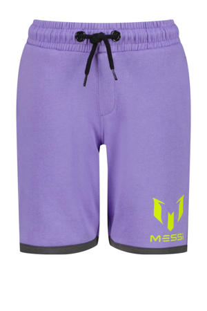 relaxed sweatshort paars