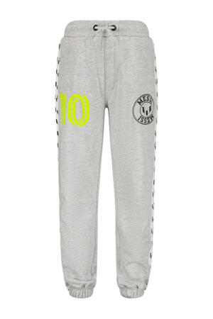 relaxed joggingbroek grijs melange
