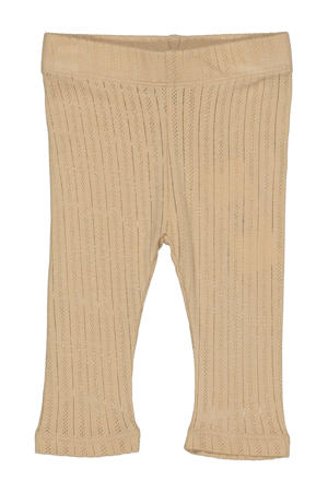 regular flared broek beige