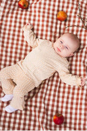 thumbnail: Quapi Newborn regular flared broek beige