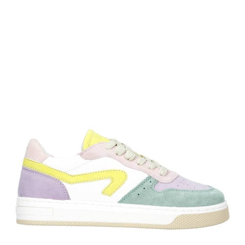 Hip suède sneakers multi Meisjes Suede - maat 32 | Sneaker van Hip afbeelding